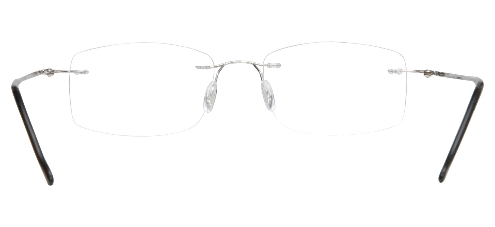 Blue Light Blocking Glasses Rectangle Rimless 201962 Eyeglasses Includes Blue Light Blocking Lenses - view 12